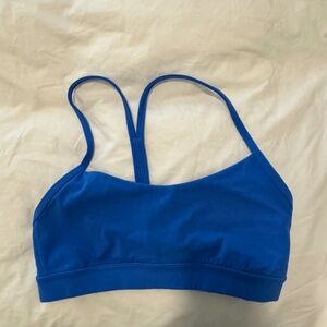 Lululemon Flow Y Bra Size 6 Pipe Dream Blue